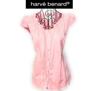 Harve Benard Off-the-Shoulder Pink Top